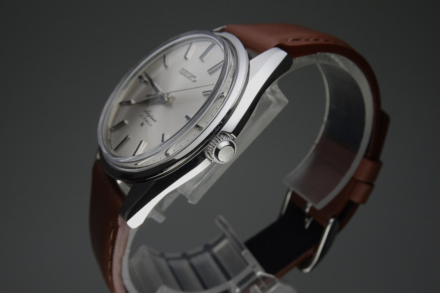Serviced  Vintage 1971 JAPAN SEIKO SKYLINER 6100-8000 21Jewels Hand-winding.