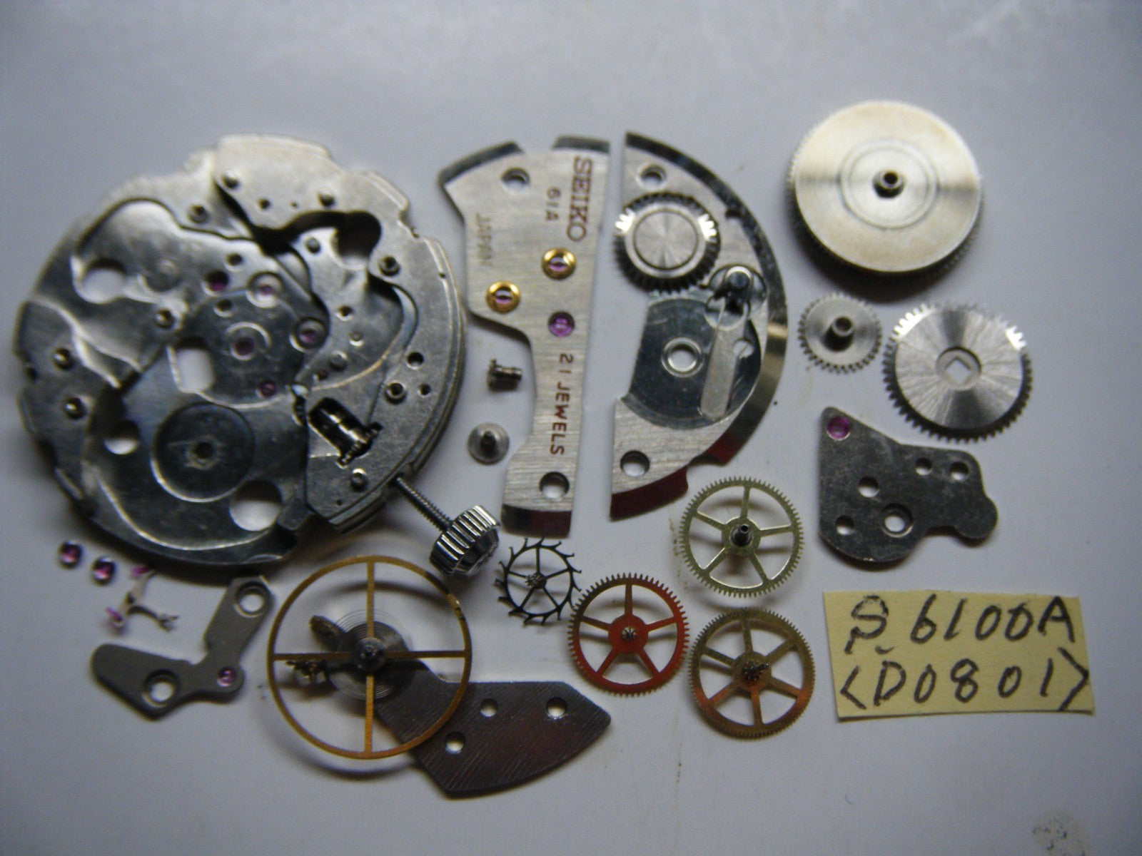 Serviced Vintage 1971 JAPAN SEIKO SKYLINER 6100-8000 21Jewels Hand-winding.