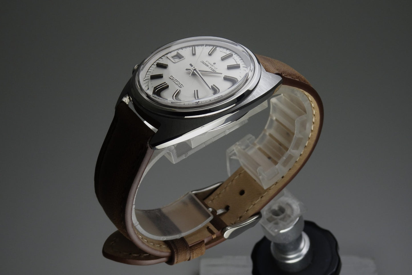Vintage 1968 JAPAN SEIKO SEIKO BELL-MATIC CALENDAR 4005-7000 27Jewels Automatic.