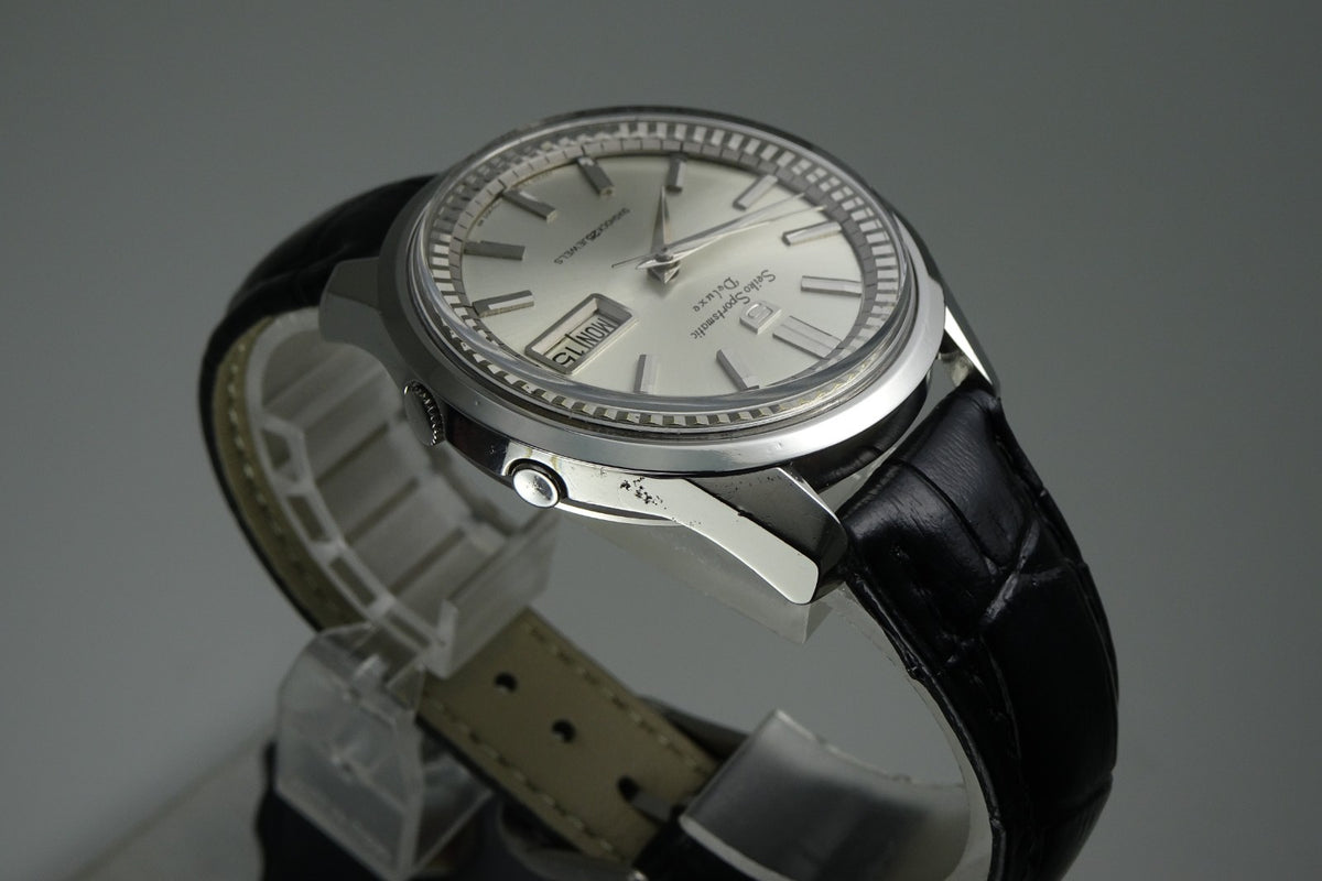 Vintage 1965 JAPAN SEIKO 76 SPORTSMATIC5 DX 7619-7060 25Jewels Automatic.