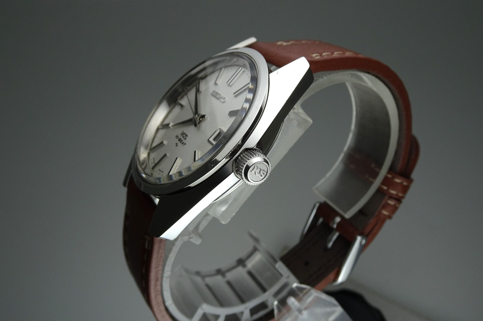 Vintage 1971 JAPAN 45 KING SEIKO CALENDAR 4502-7001 25Jewels Hand-winding.