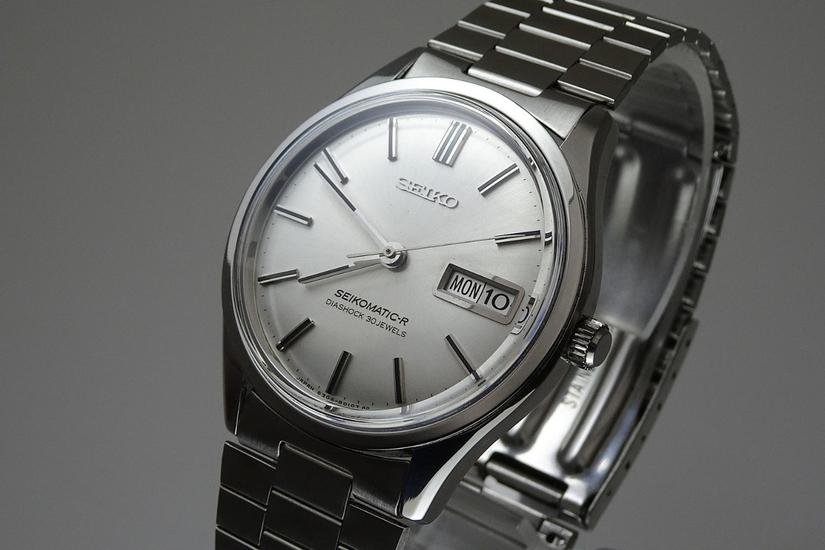 Vintage 1966 JAPAN SEIKO SEIKOMATIC-R WEEKDATER 8306-8001 30Jewels Automatic.