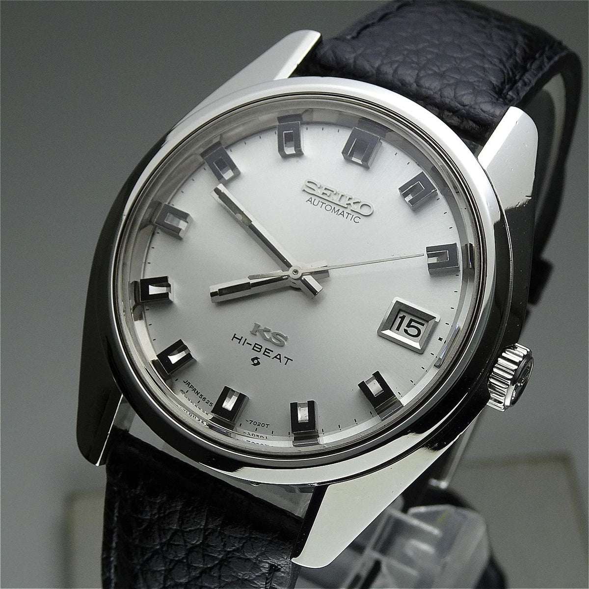 Vintage 1969 JAPAN KING SEIKO CALENDAR 5625-7000 25Jewels Automatic.