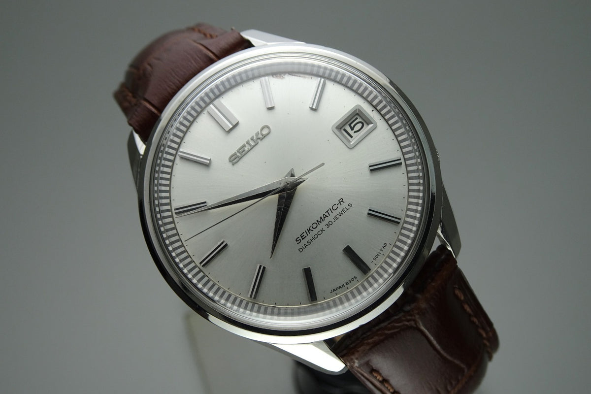 Serviced Vintage 1965 JAPAN SEIKO SEIKOMATIC-R 8305-9010 30Jewels Automatic.