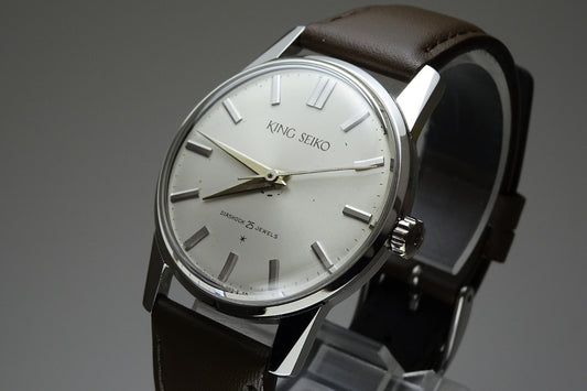 Vintage 1964 JAPAN KING SEIKO FIRST MODEL 15034  25Jewels Hand-winding.