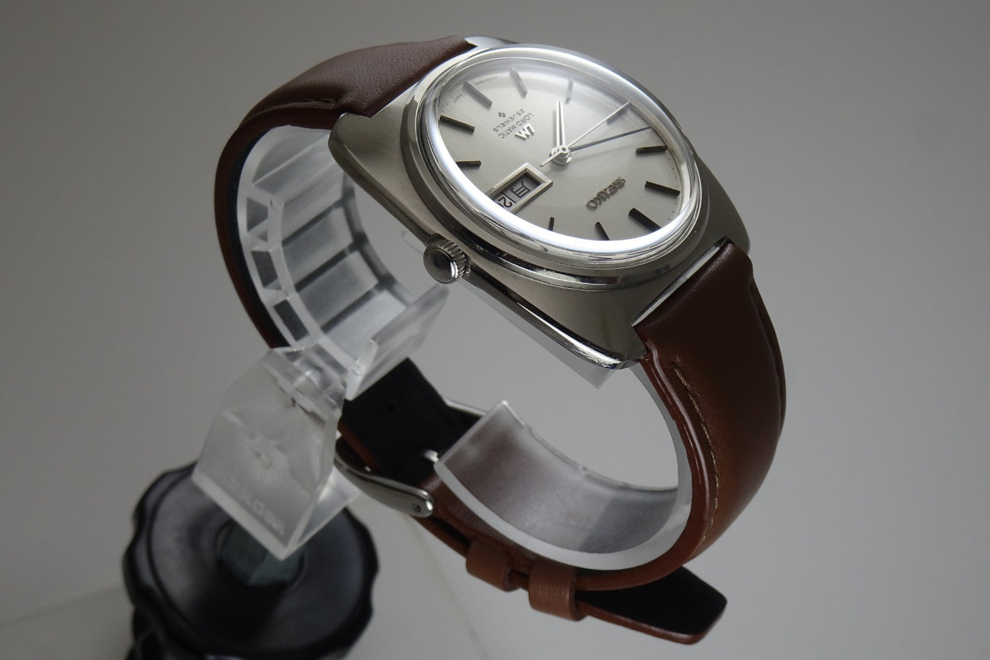 Vintage 1970 JAPAN SEIKO LORD MATIC WEEKDATER 5606-7130 25Jewels Automatic.