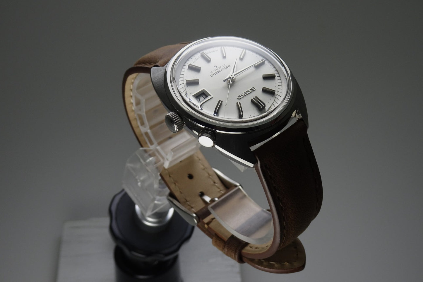 Vintage 1968 JAPAN SEIKO SEIKO BELL-MATIC CALENDAR 4005-7000 27Jewels Automatic.