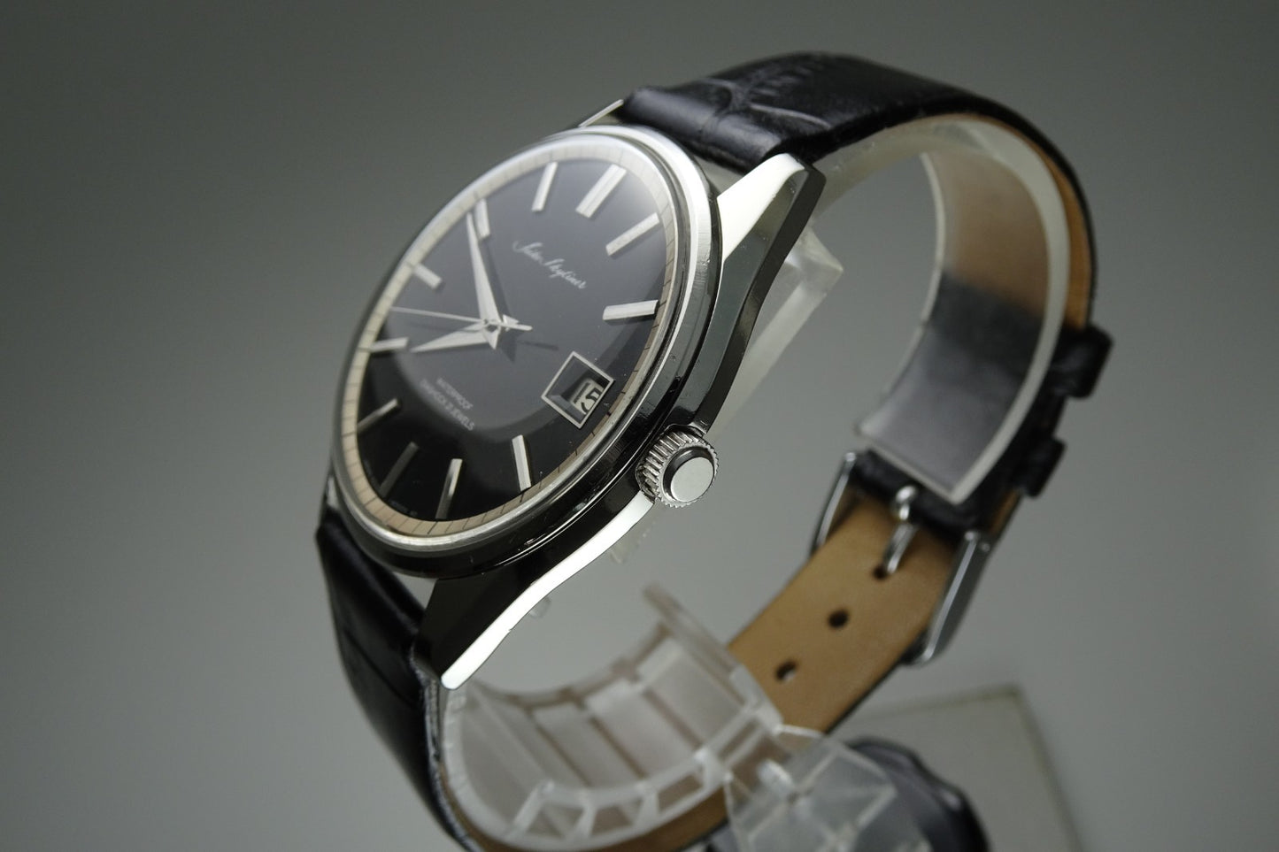Vintage 1966 JAPAN SEIKO SKYLINER CALENDAR 6222-8000 21Jewels Hand-winding.