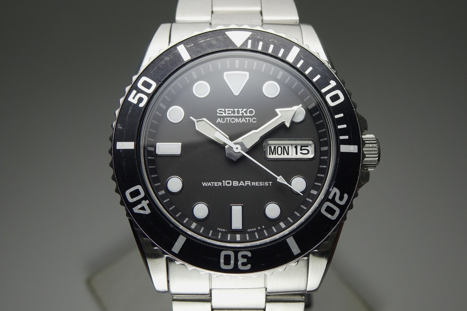 Vintage 2003 JAPAN SEIKO DIVER'S 10BAR 7S26-0040 21Jewels Automatic.