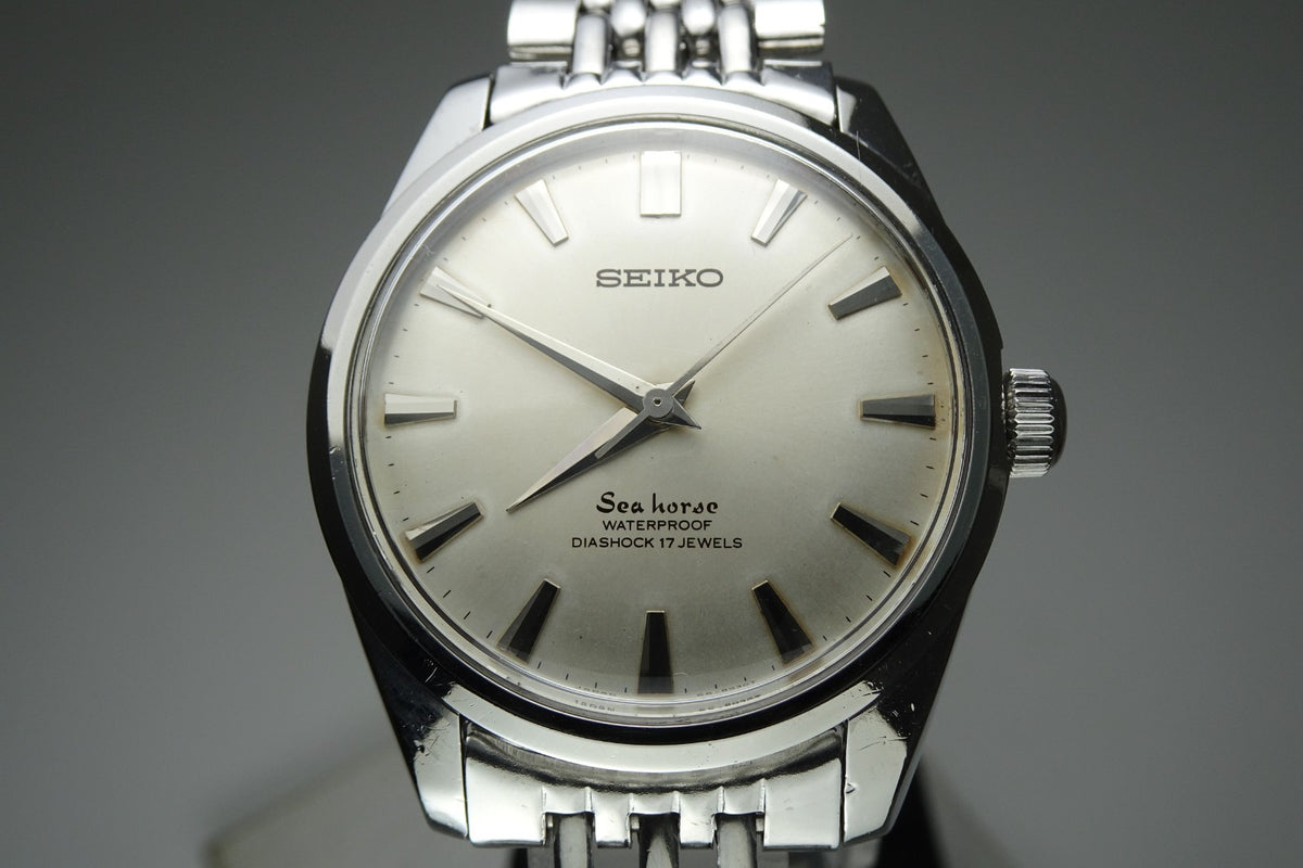 Vintage 1965 JAPAN SEIKO SEA HORSE 66-8980 17Jewels Hand-winding.