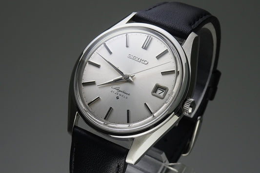 Vintage 1971 JAPAN SEIKO SKYLINER CALENDAR 6102-8000 21Jewels Hand-winding.