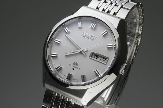 Serviced Vintage 1975 JAPAN SEIKO LORD MATIC WEEKDATER 5606-8061 23J Automatic.