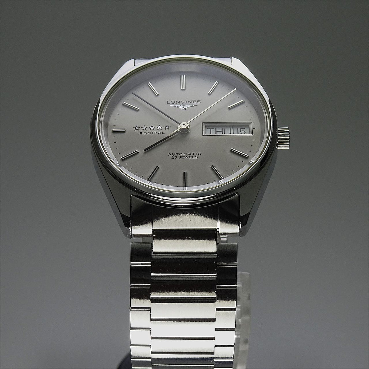 LONGINES ADMIRAL 5 STARS Cal.L636.5  25Jewels Automatic.