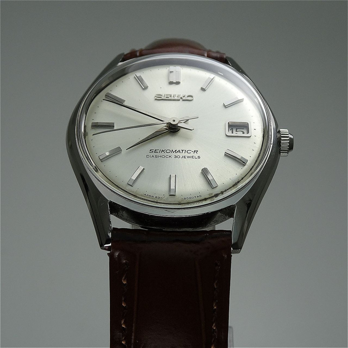 Serviced  Vintage 1965 JAPAN SEIKO SEIKOMATIC-R 8305-8010 30Jewels Automatic.