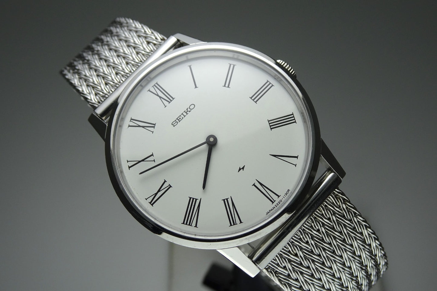 Vintage 1974 JAPAN SEIKO CHARIOT HI-BEAT 2220-0430 24Jewels Hand-winding.