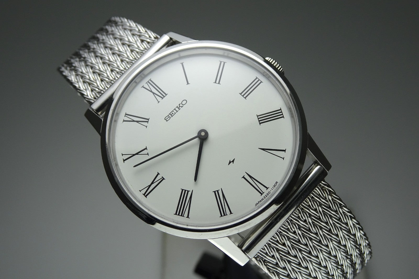 Vintage 1974 JAPAN SEIKO CHARIOT HI-BEAT 2220-0430 24Jewels Hand-winding.