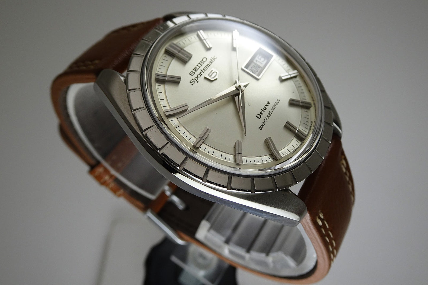 Vintage 1966 JAPAN SEIKO SPORTSMATIC5 DX 7619-9020 25Jewels Automatic.