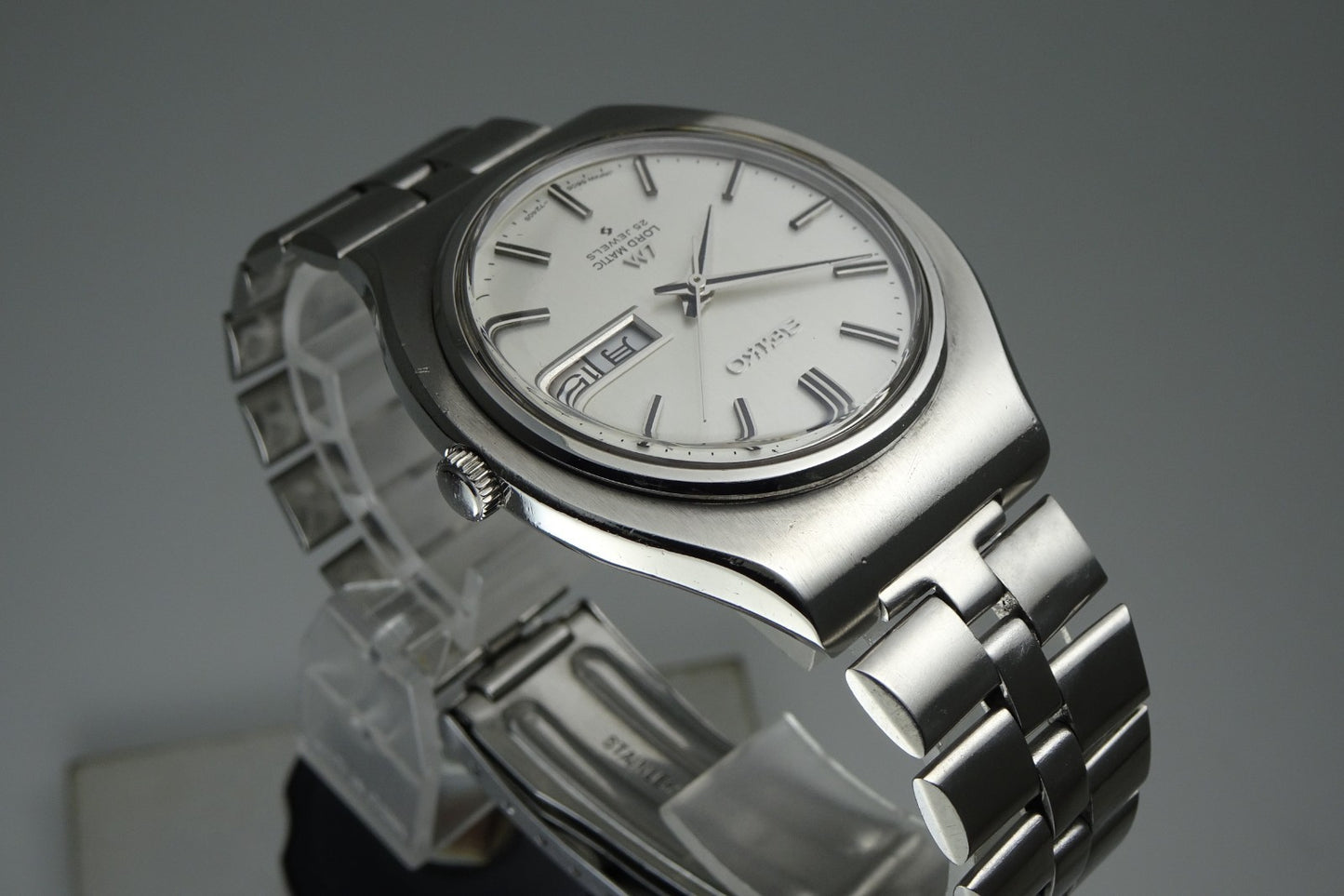 Vintage 1969 JAPAN SEIKO LORD MATIC WEEKDATER 5606-7120 25Jewels Automatic.