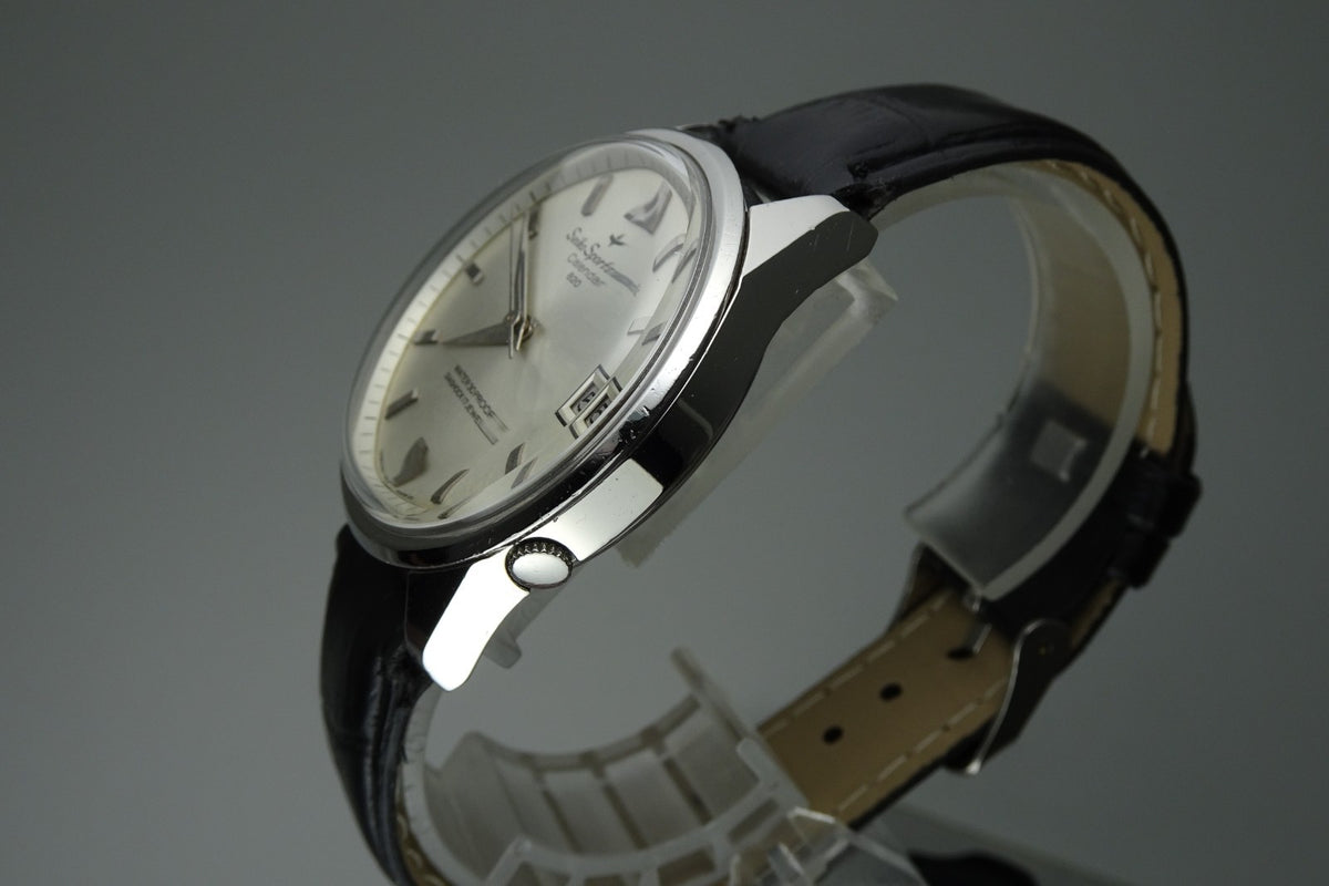 Vintage 1965 JAPAN SEIKO SPORTSMATIC CALENDAR 7625-8070 17Jewels Automatic.