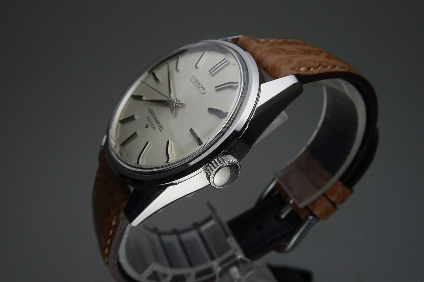 Serviced  Vintage 1968 JAPAN SEIKO LORD MARVEL 36000 5740-8000 23J Hand-winding.