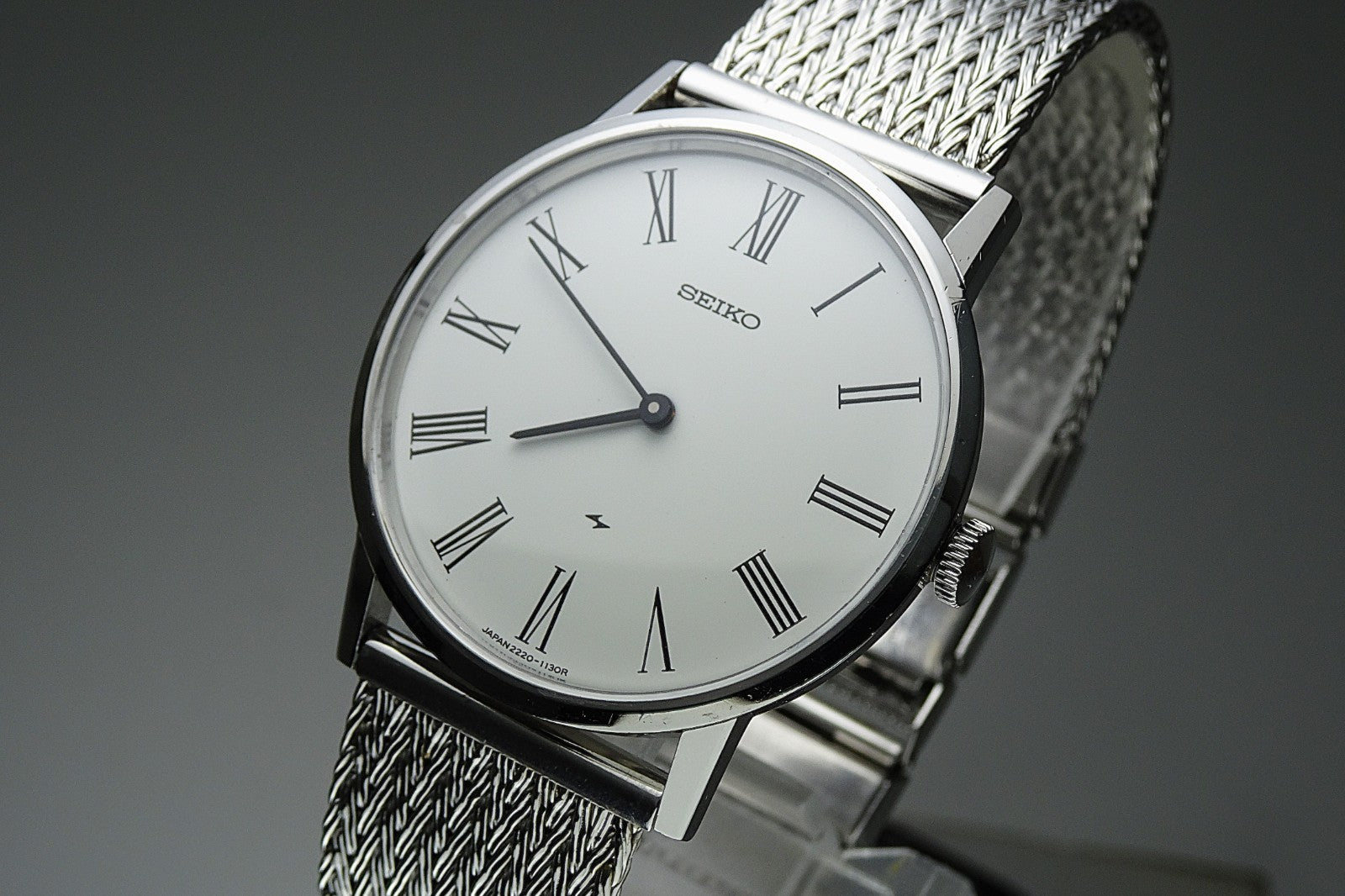 Vintage 1974 JAPAN SEIKO CHARIOT HI-BEAT 2220-0430 24Jewels Hand-winding.