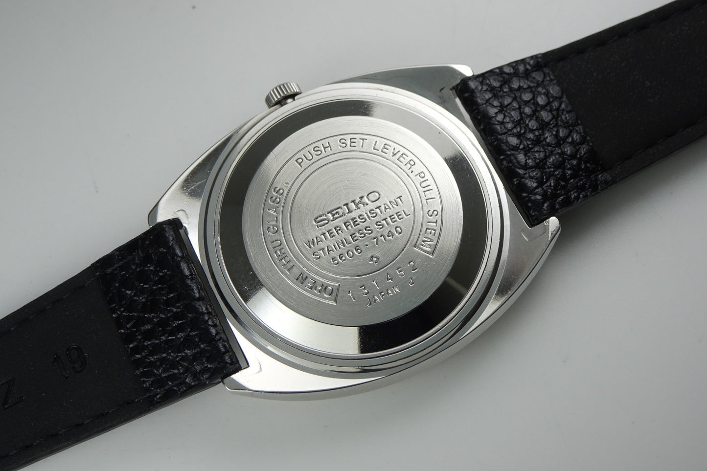 Serviced Vintage 1971 JAPAN SEIKO LORD MATIC WEEKDATER 5606-7140 25J Automatic.
