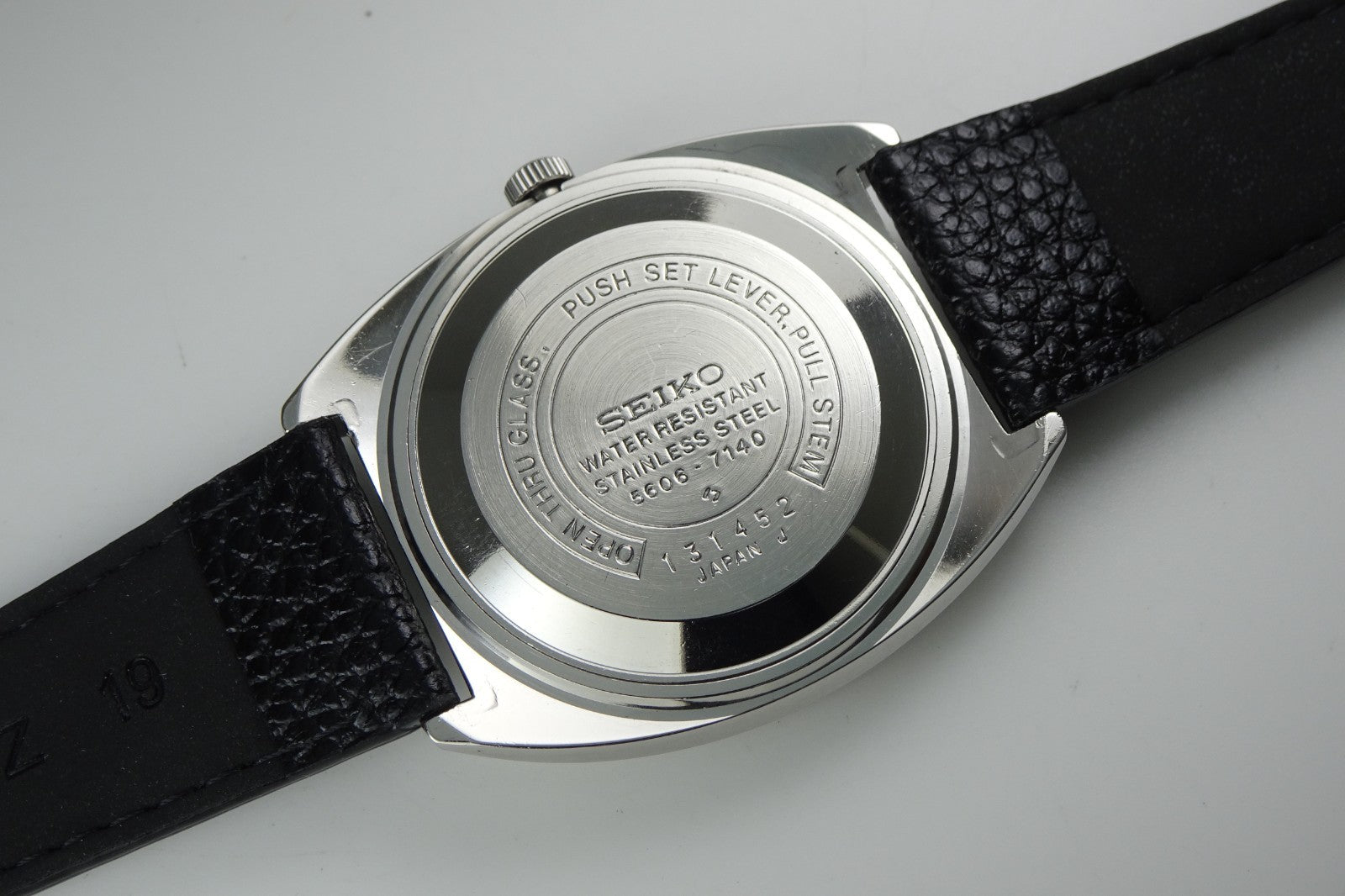 Serviced Vintage 1971 JAPAN SEIKO LORD MATIC WEEKDATER 5606-7140 25J Automatic.
