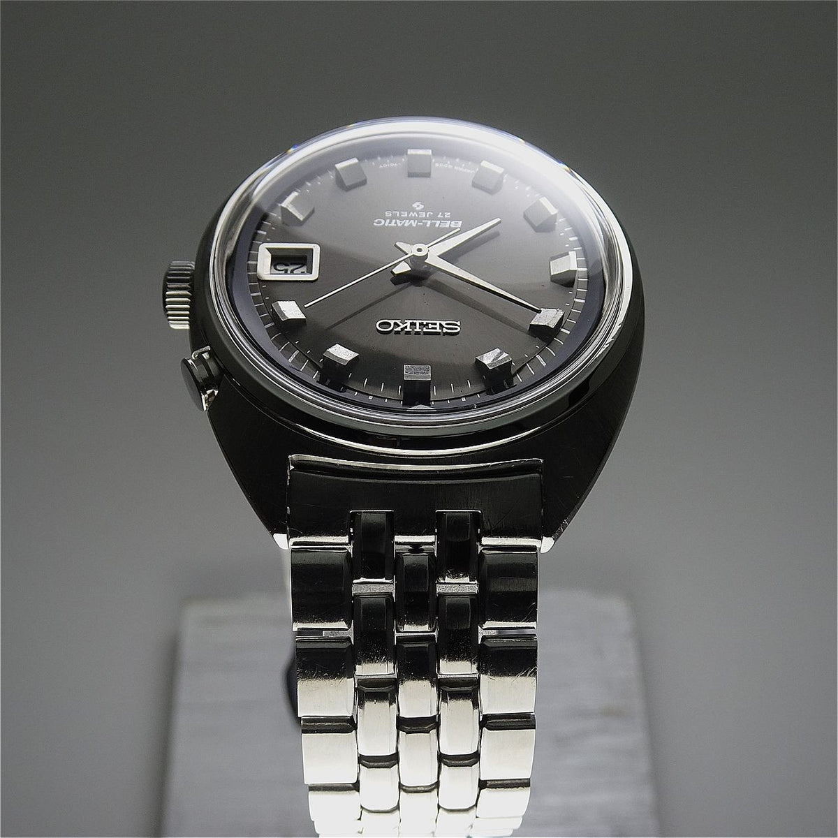 Vintage 1969 JAPAN SEIKO SEIKO BELL-MATIC CALENDAR 4005-7000 27Jewels Automatic.