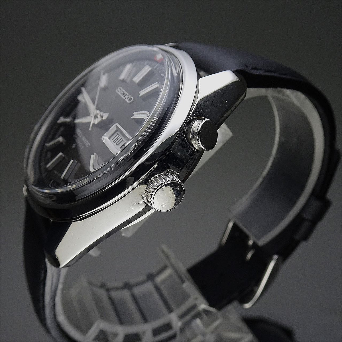 Vintage 1972 JAPAN SEIKO BELL-MATIC WEEKDATER 4006-7012 27Jewels Automatic.
