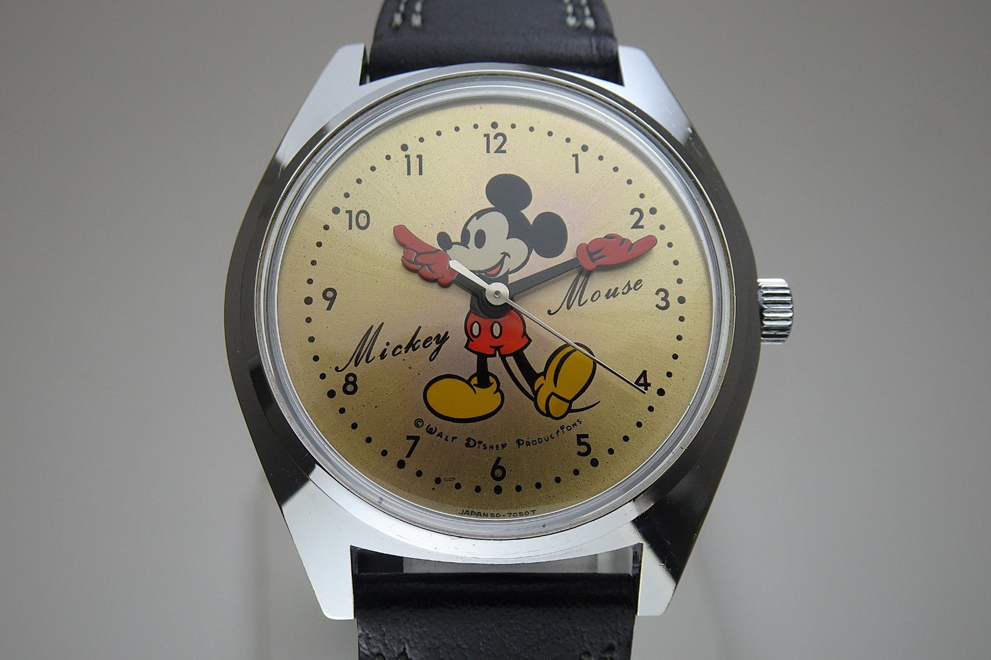 Serviced Vintage 1970's JAPAN SEIKO DISNEY TIME 5000-7000 7Jewels Hand-winding.