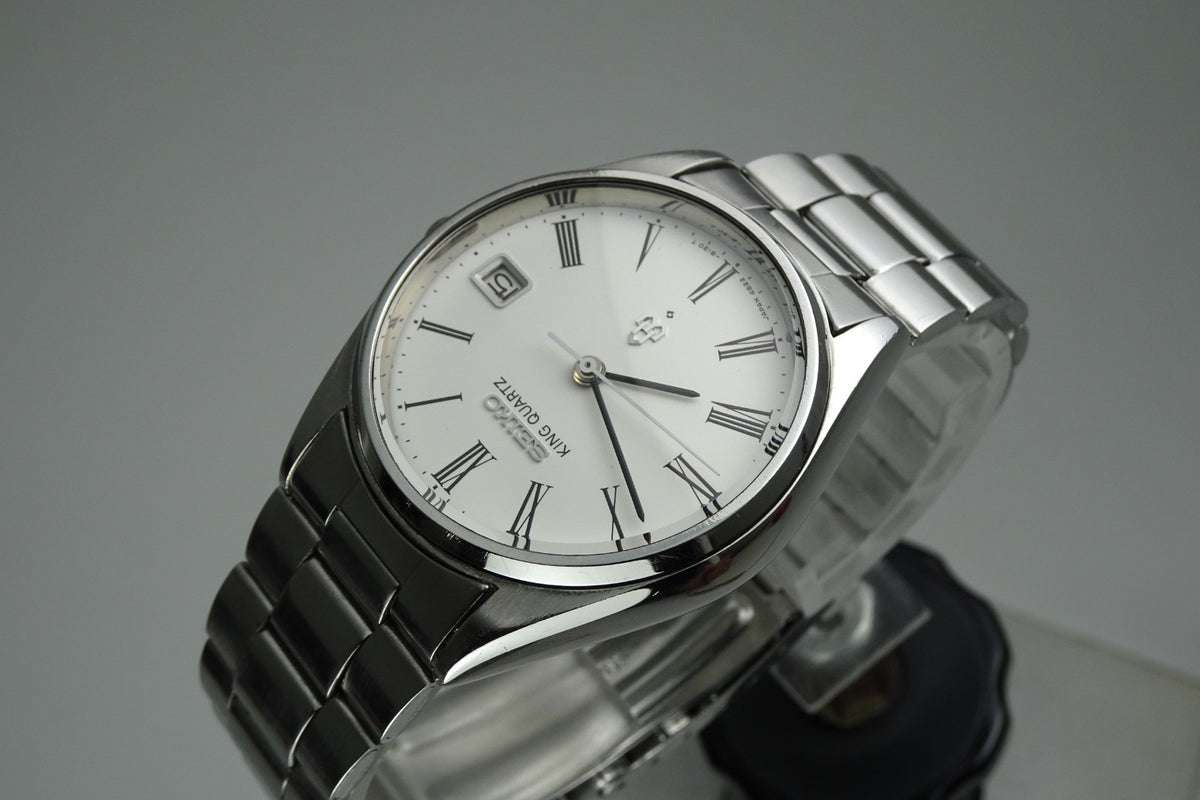 Vintage 1977 JAPAN SEIKO KING QUARTZ 4822-8110 7Jewels Quartz.