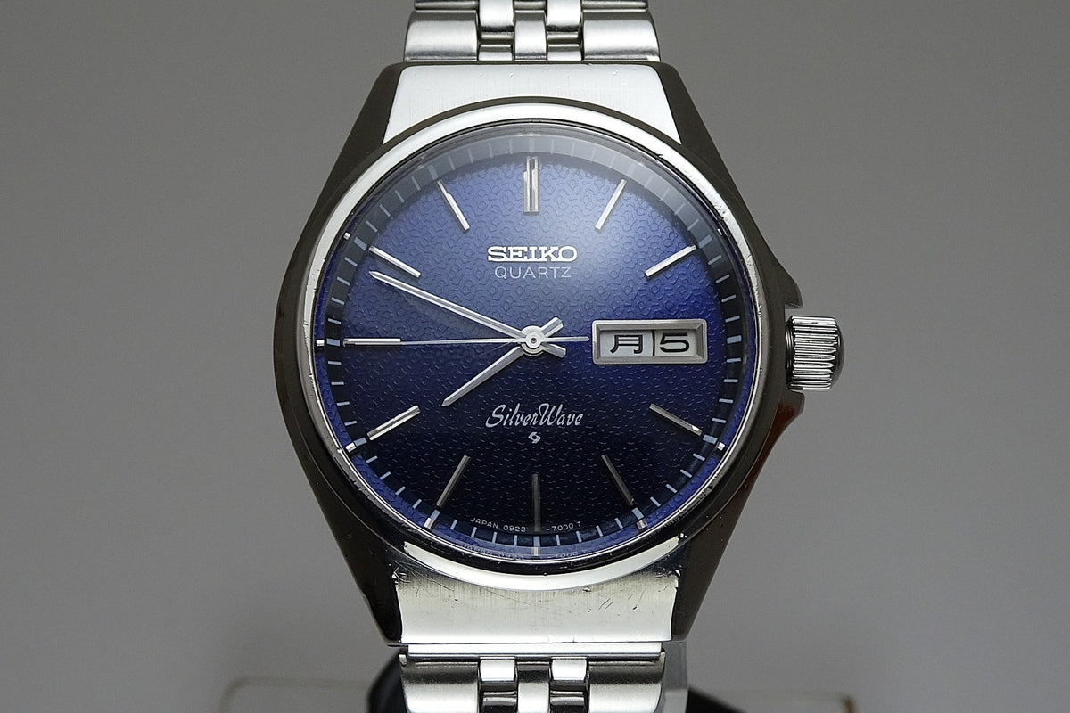 Vintage 1977 JAPAN SEIKO SilverWave 0923-7010 9Jewels Quartz.