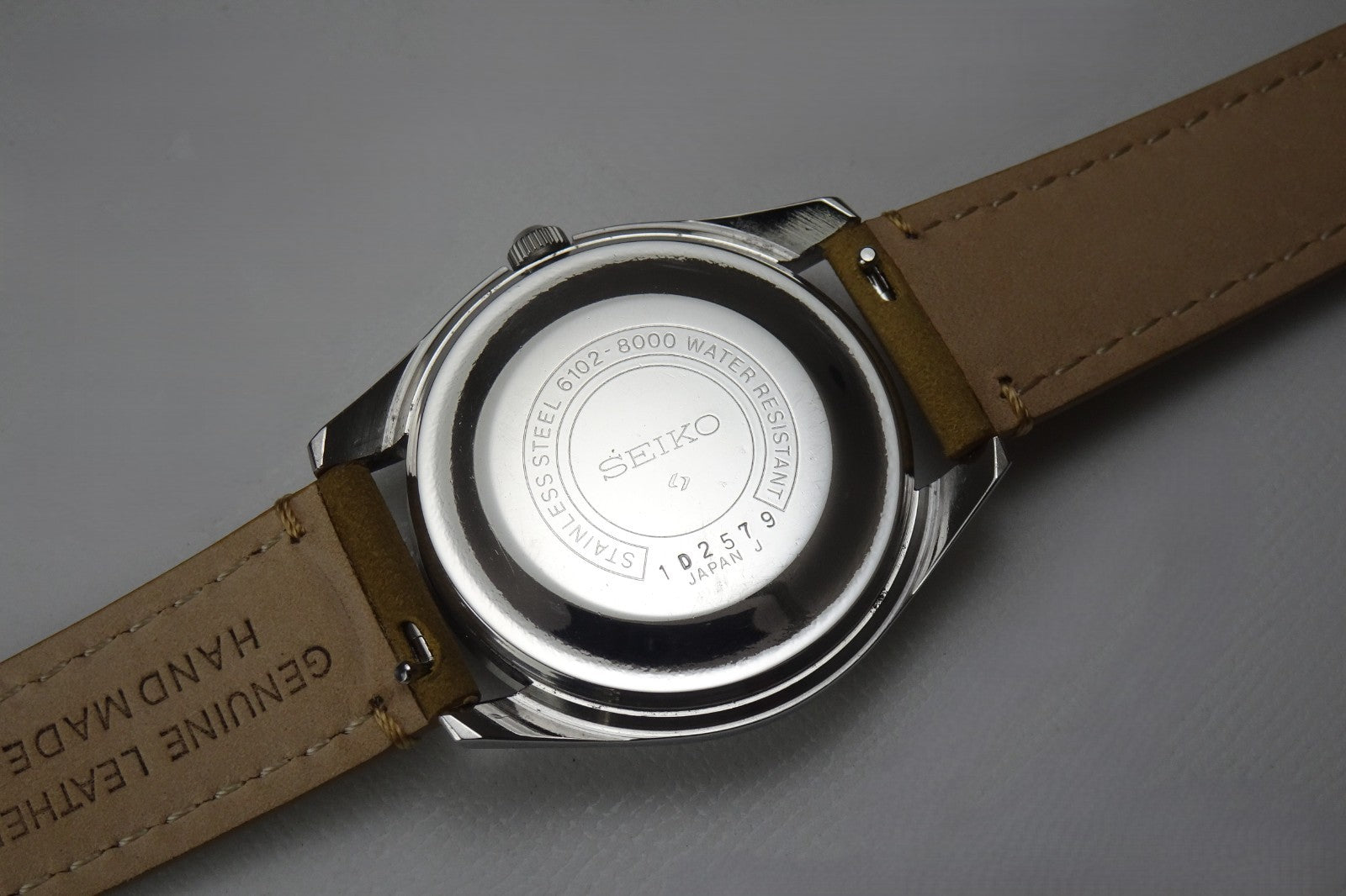 Vintage 1971 JAPAN SEIKO SKYLINER CALENDAR 6102-8000 21Jewels Hand-winding.