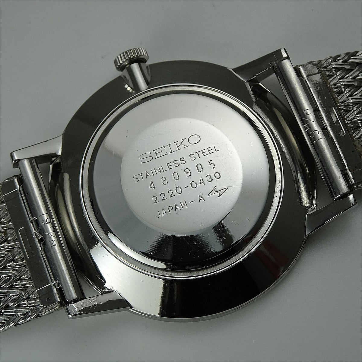 Serviced Vintage 1974 JAPAN SEIKO CHARIOT HI-BEAT 2220-0430 24J Hand-winding.