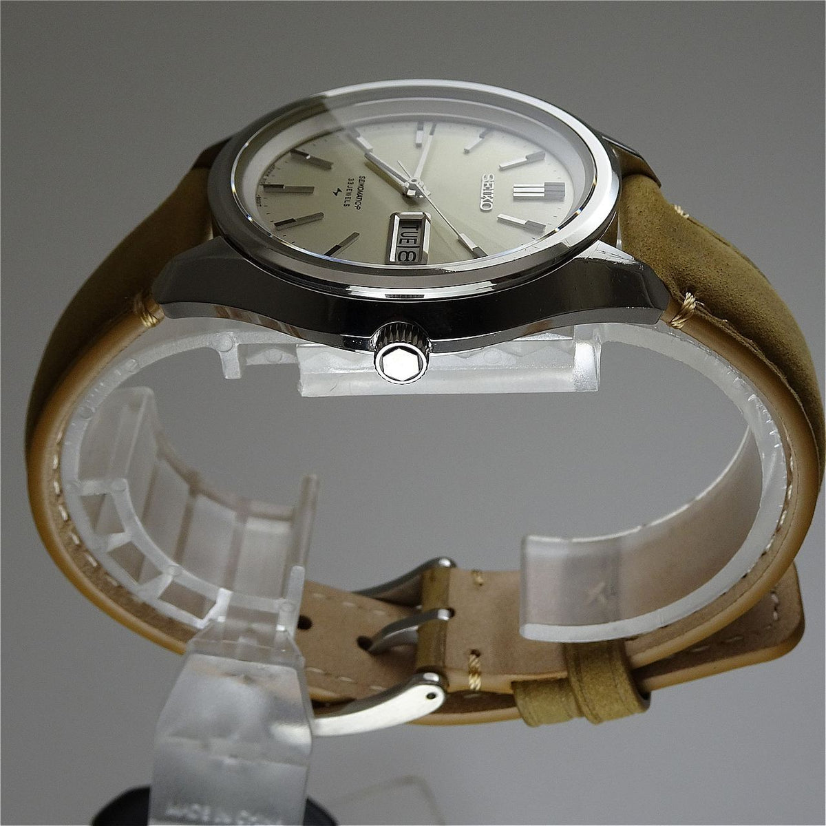 Vintage 1969 JAPAN SEIKO SEIKOMATIC-P WEEKDATER 5106-8020 33Jewels Automatic.