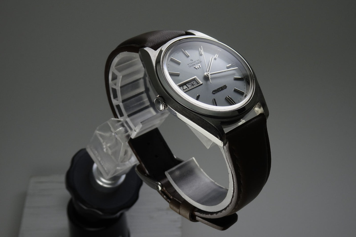 Serviced Vintage 1968 JAPAN SEIKO LORD MATIC WEEKDATER 5606-7070 23J Automatic.