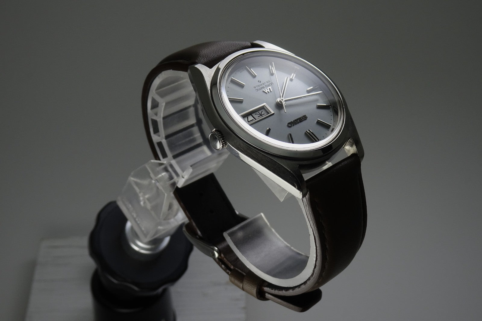 Serviced Vintage 1968 JAPAN SEIKO LORD MATIC WEEKDATER 5606-7070 23J Automatic.