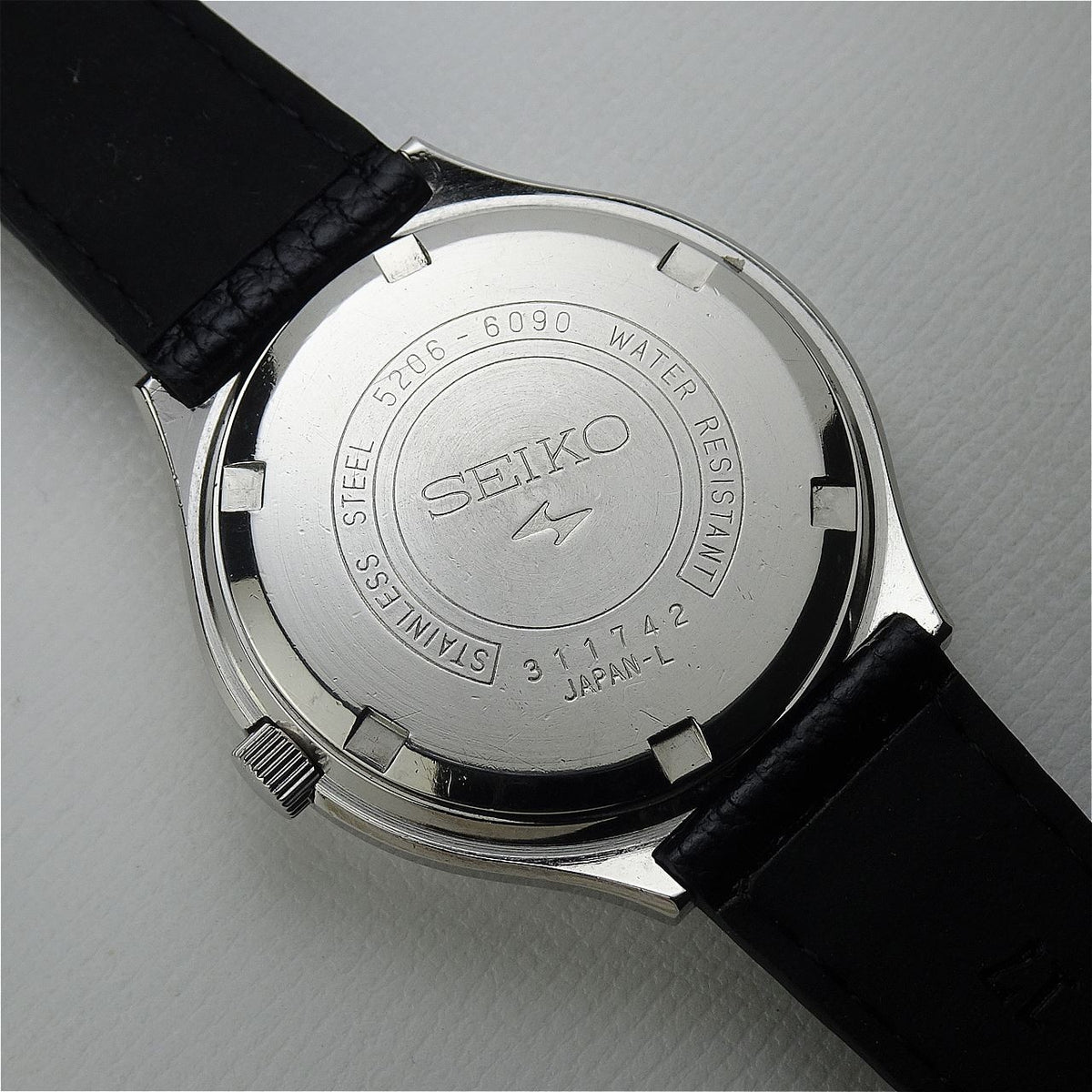 Vintage 1973 JAPAN SEIKO LORD MATIC SPECIAL WEEKDATER 5206-6090 23J Automatic.