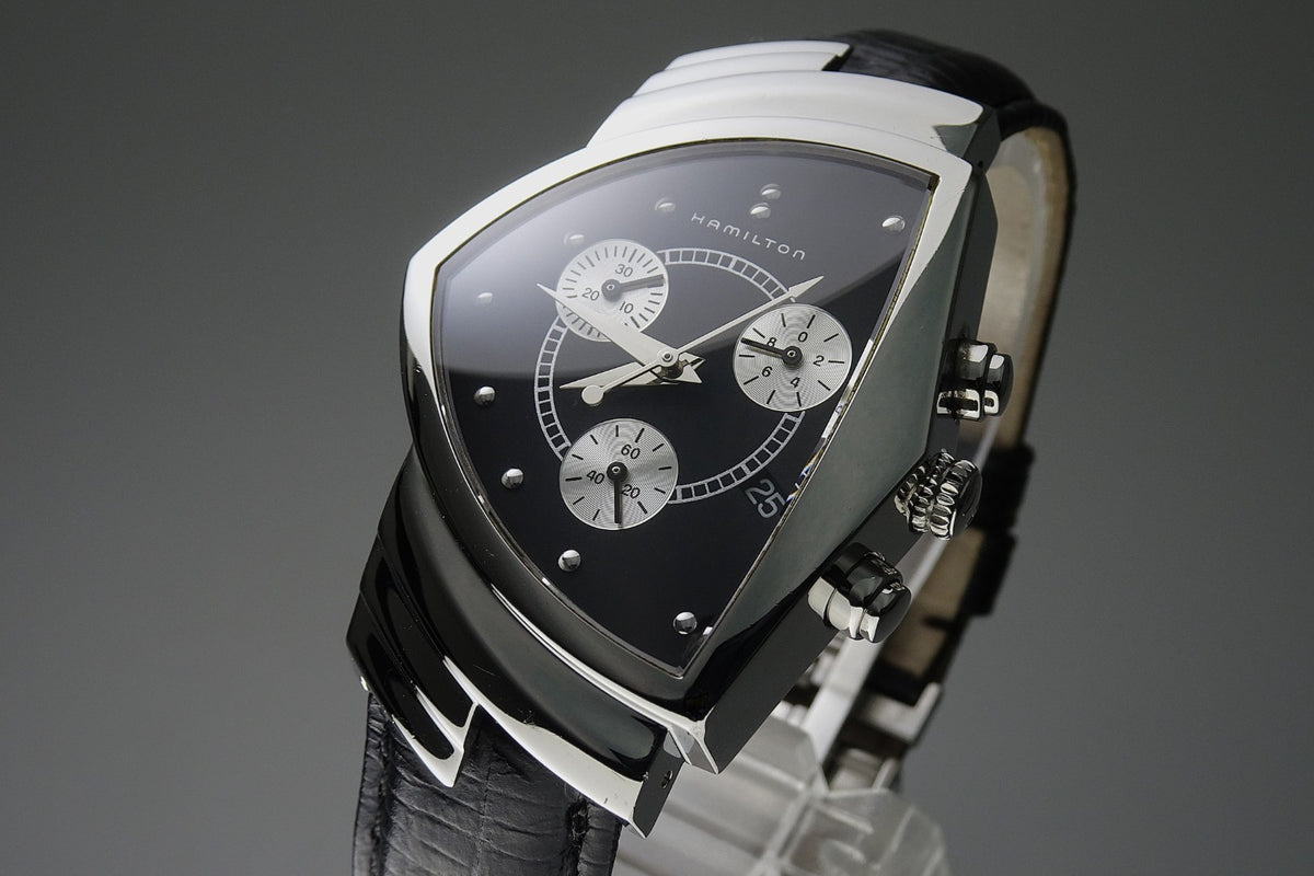 Vintage 2000's HAMILTON VENTURA H244121 23Jewels Quartz.