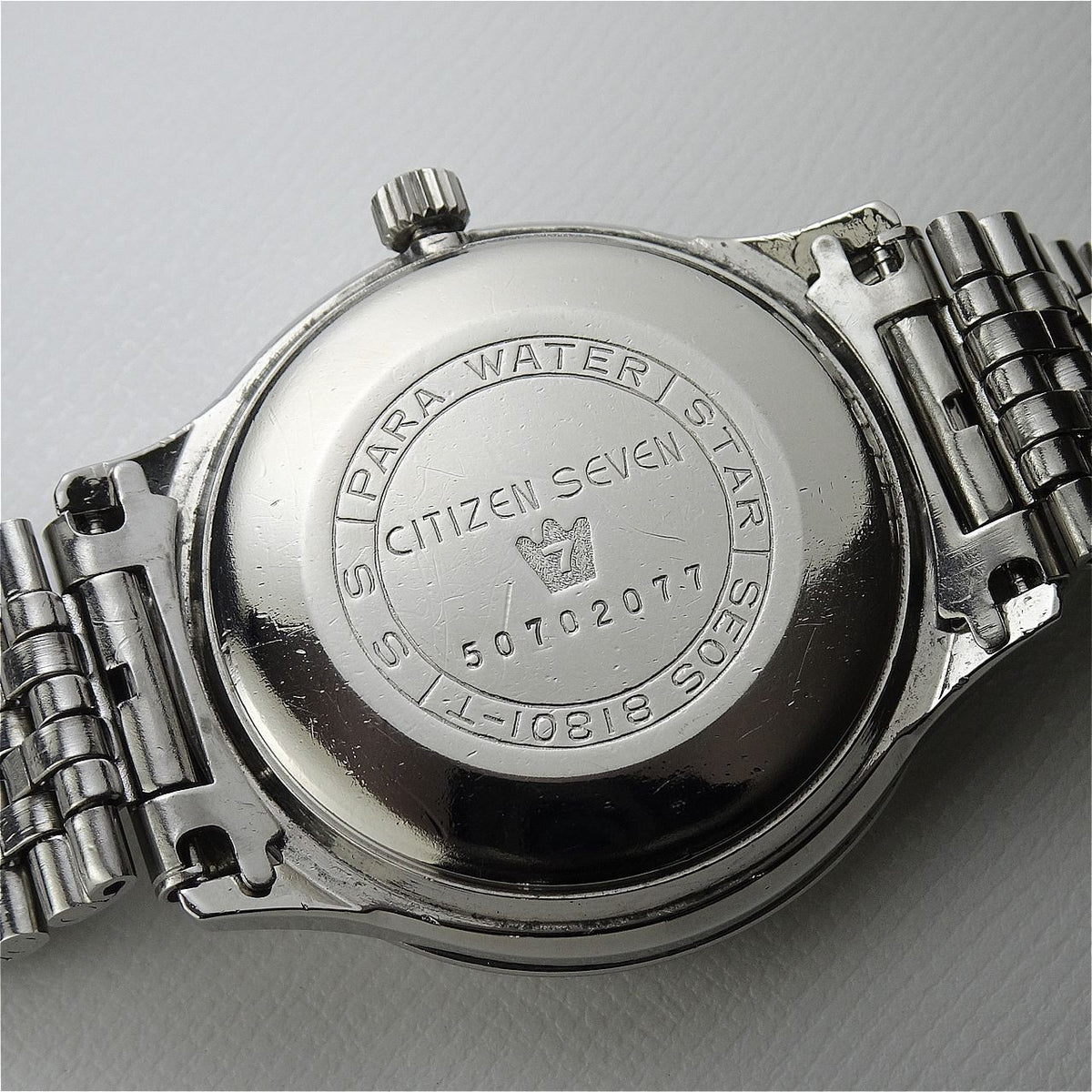 Serviced Vintage 1960’s CITIZEN SEVEN SEOS81301-T 23Jewels Hand-winding.