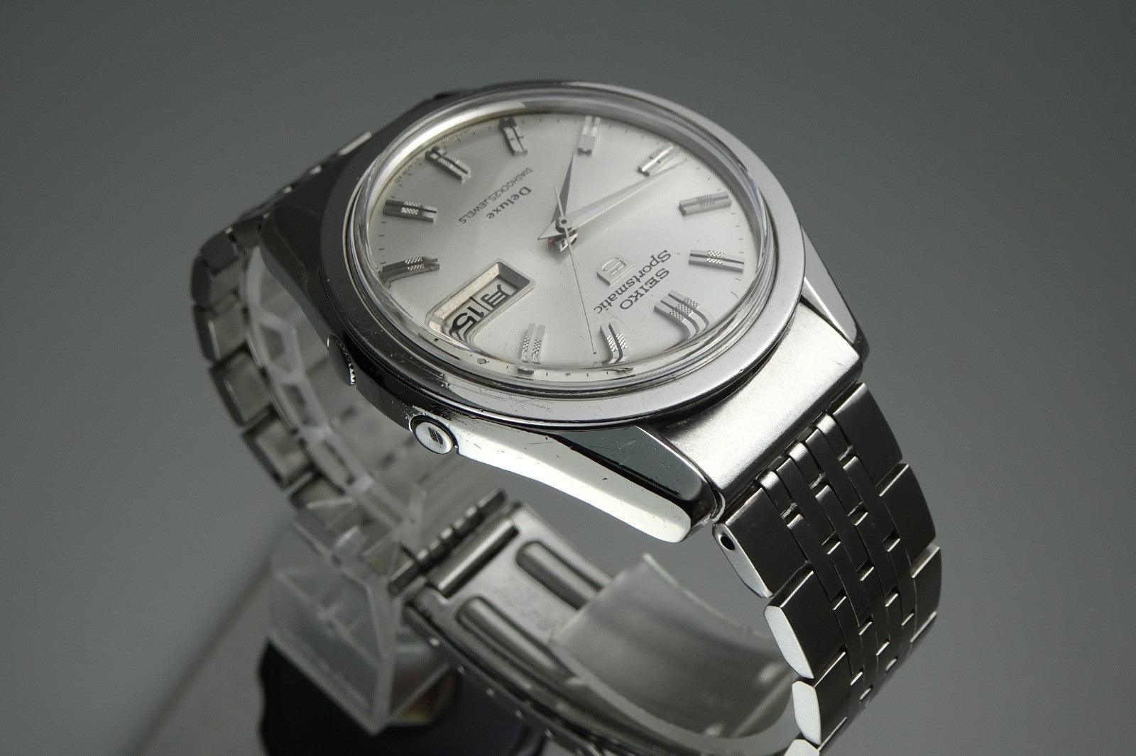 Serviced Vintage 1967 JAPAN SEIKO SPORTSMATIC5 DX 7619-9030 25Jewels Automatic.
