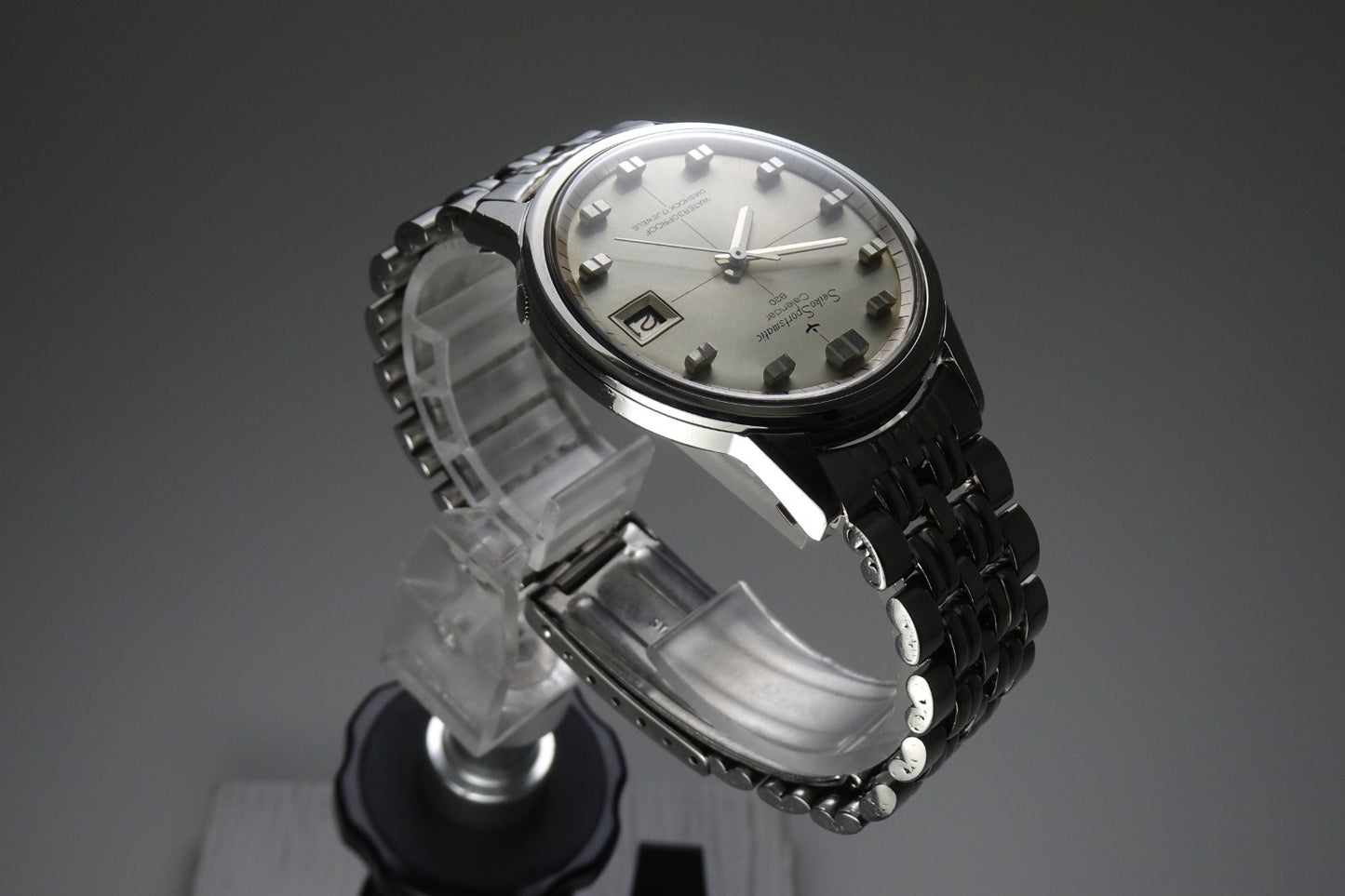Vintage 1965 JAPAN SEIKO SPORTSMATIC CALENDAR 820 7625-8961 17Jewels Automatic.
