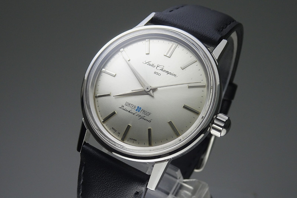Vintage 1964 JAPAN SEIKO CHAMPION 850 85898 17Jewels Hand-winding.