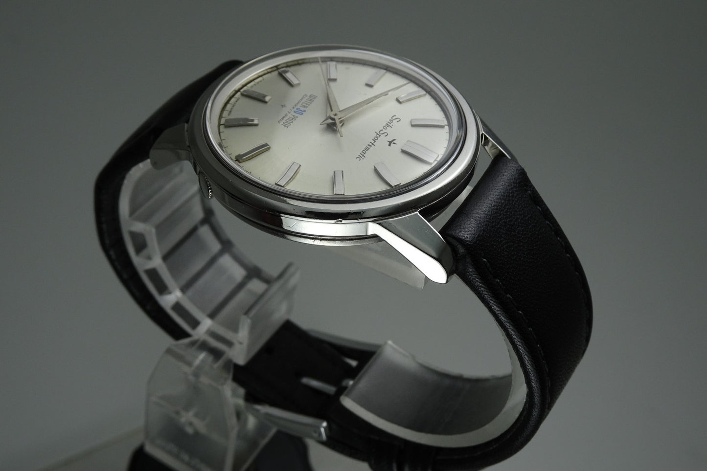 Vintage 1963 JAPAN SEIKO SPORTSMATIC J13058 17Jewels Automatic.