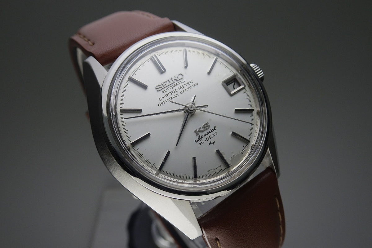Serviced Vintage 1971 JAPAN  KING SEIKO CHRONOMETER SP 5245-6010 25J Automatic.