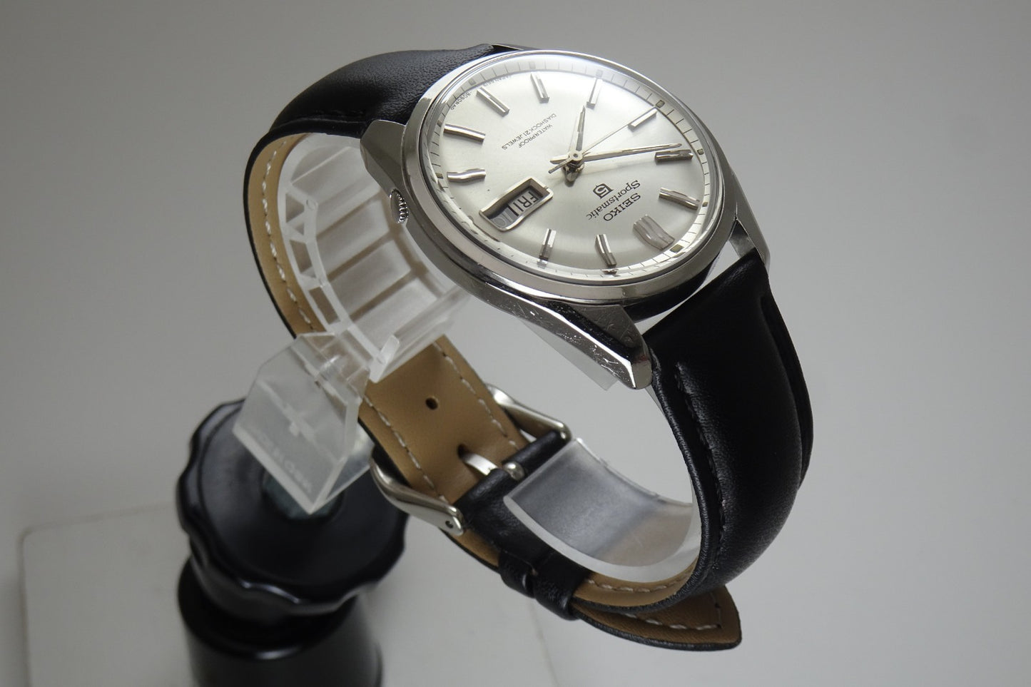 Vintage 1966 JAPAN SEIKO SPORTSMATIC5 6619-8120 21Jewels Automatic.