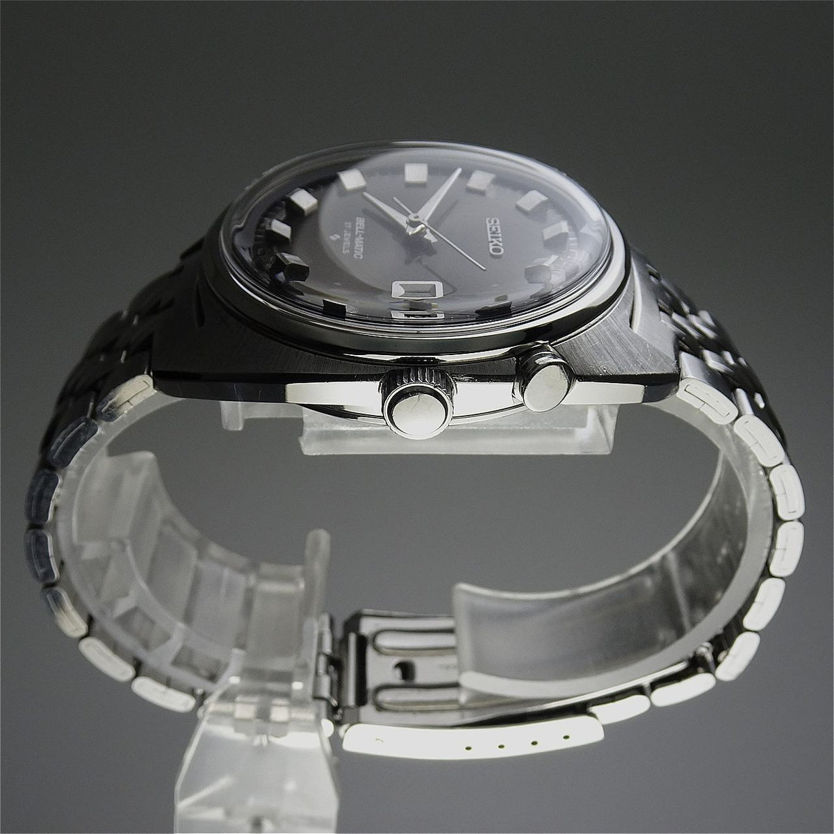 Vintage 1969 JAPAN SEIKO SEIKO BELL-MATIC CALENDAR 4005-7000 27Jewels Automatic.
