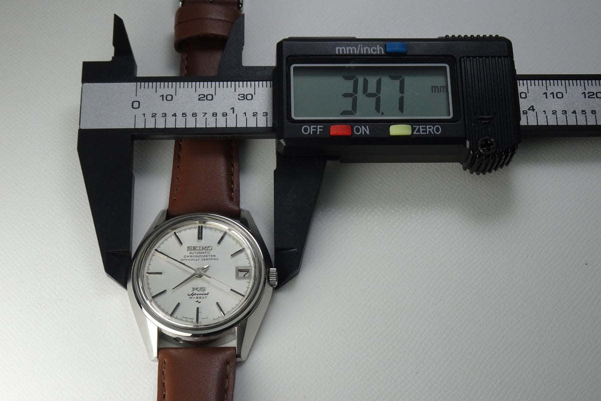 Serviced Vintage 1971 JAPAN  KING SEIKO CHRONOMETER SP 5245-6010 25J Automatic.