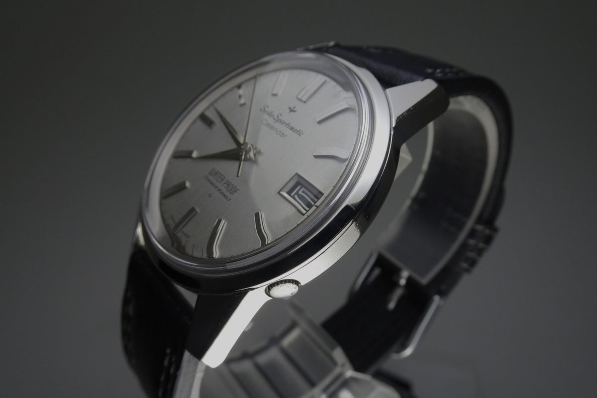 Vintage 1962’s JAPAN SEIKO SPORTSMATIC CALENDAR J13057 19Jewels Automatic.