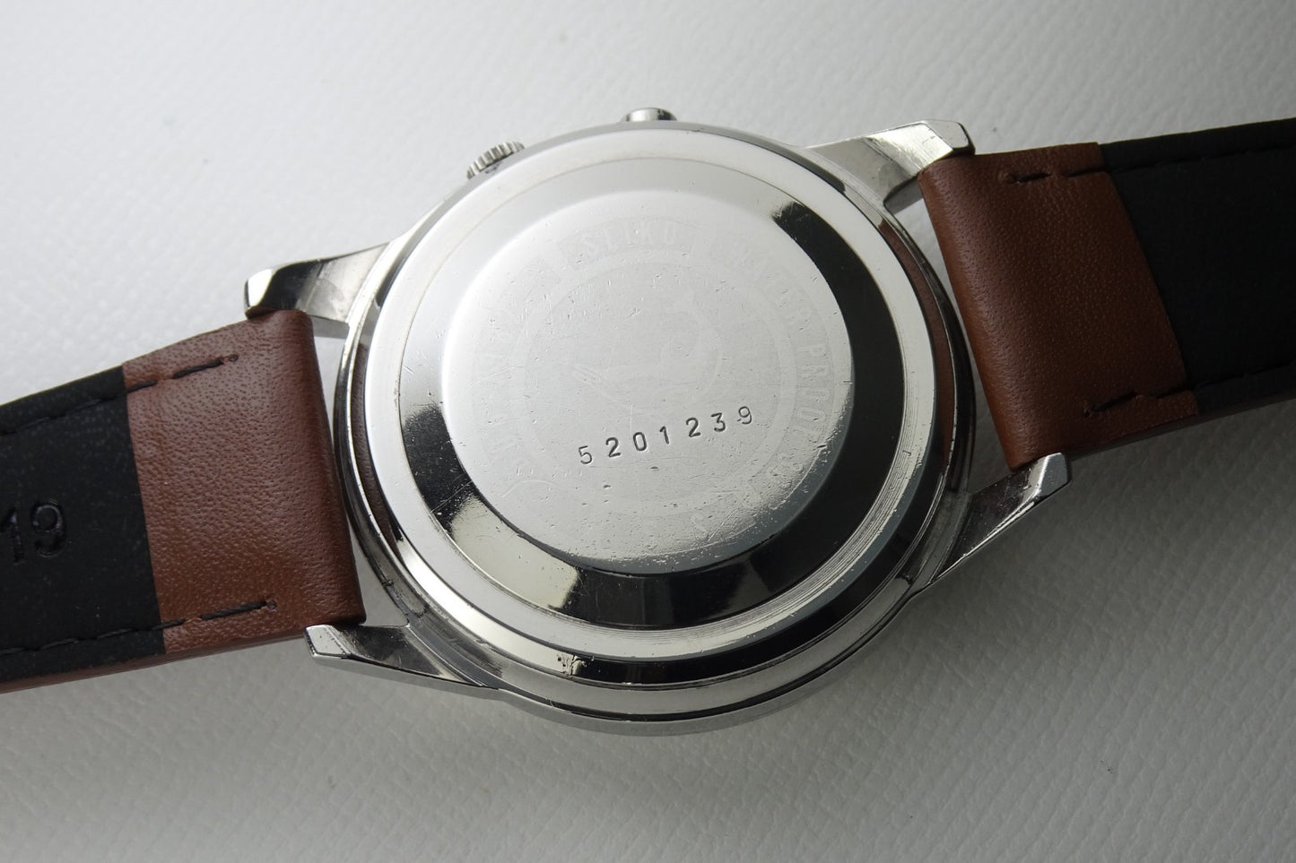 Vintage 1965 JAPAN SEIKO SPORTSMATIC5 DX 7606-7982 23Jewels Automatic.